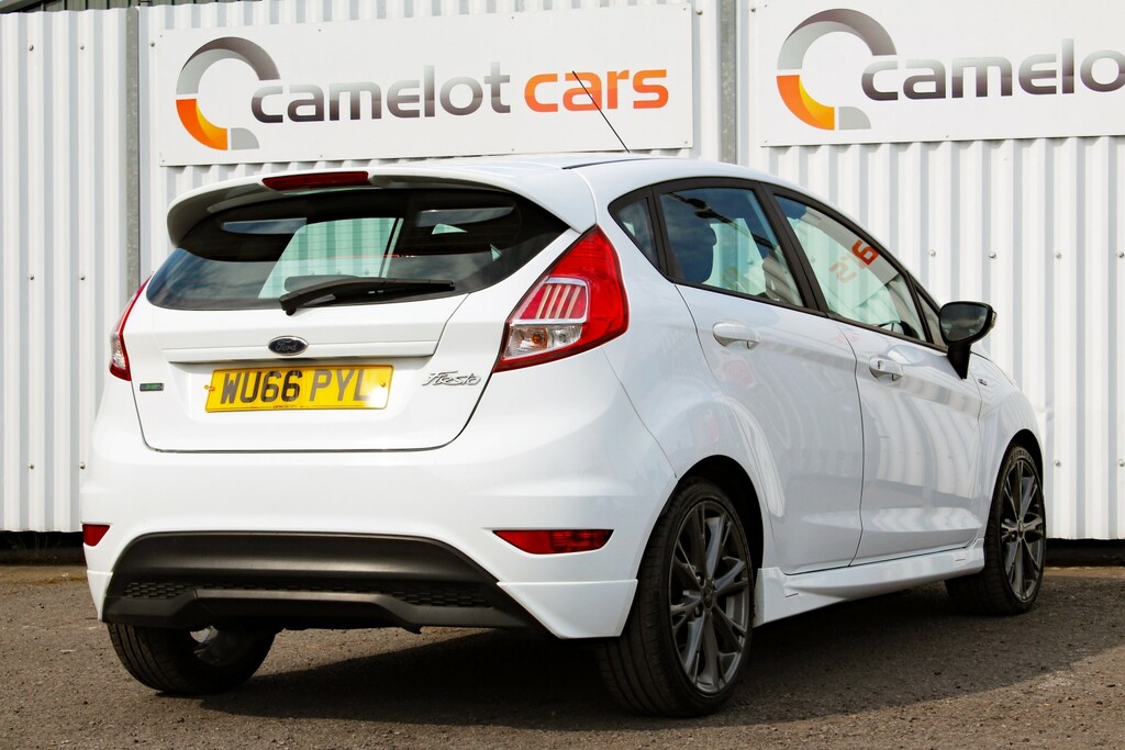 Ford Fiesta Hatchback 1.0 T Ecoboost St-line 2016 White #6