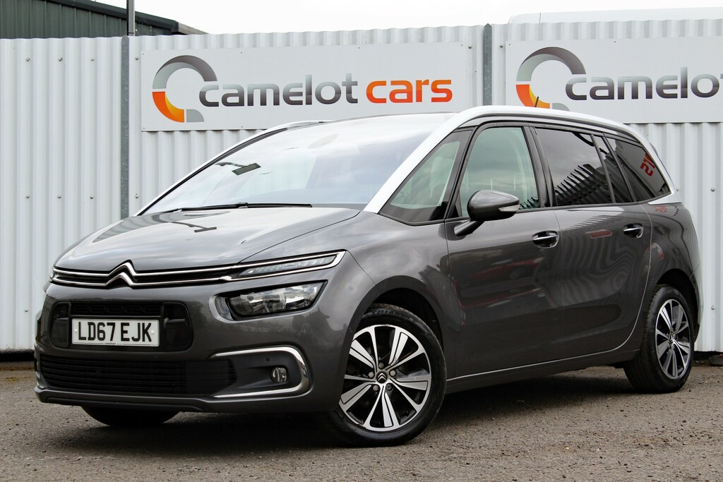 Citroen Grand C4 Picasso 1.6 Bluehdi Flair Grey #2