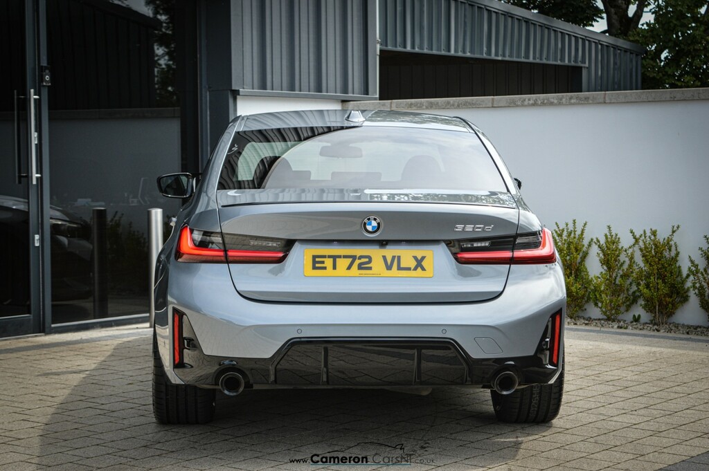 BMW 3 Series 2.0 320D M Sport Saloon ET72VLX Grey #6