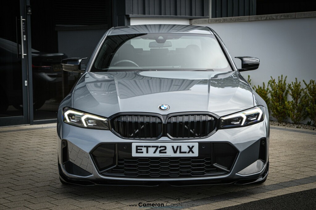 BMW 3 Series 2.0 320D M Sport Saloon ET72VLX Grey #5
