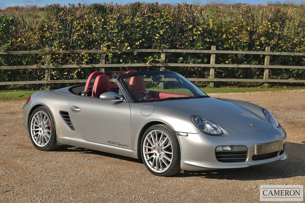 Porsche Boxster 987 Rs 60 Spyder 3.4 Silver #3