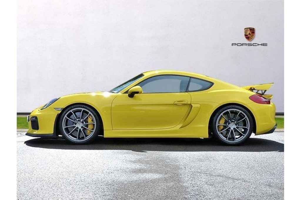 Porsche Cayman 981 Gt4 Yellow #6