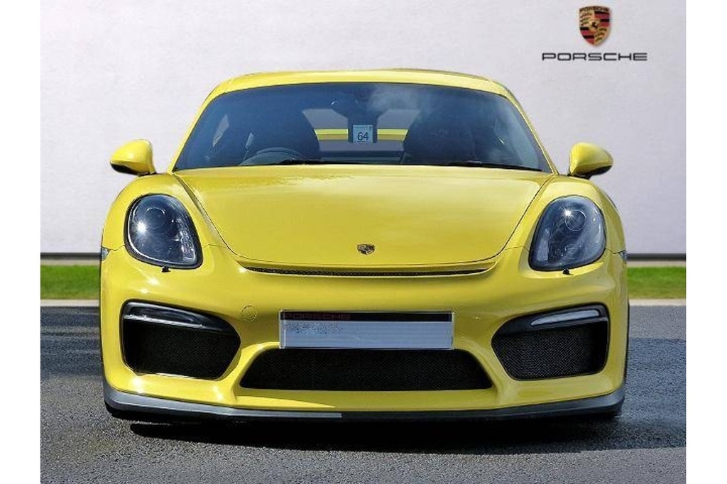 Porsche Cayman 981 Gt4 Yellow #3