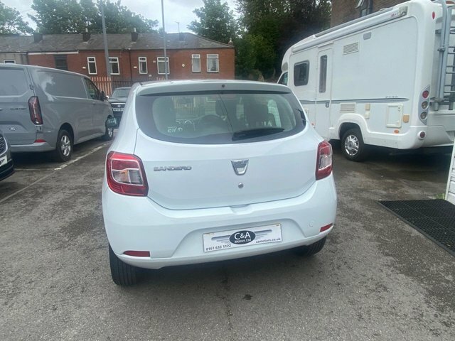 Dacia Sandero 1.2 Ambiance Hatchback Euro 5 7 White #6