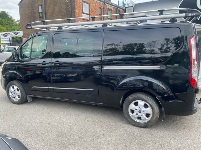 Ford Transit Custom 2.0 Tdci 340 Trend Combi Van L2 ML66OSX Black #4