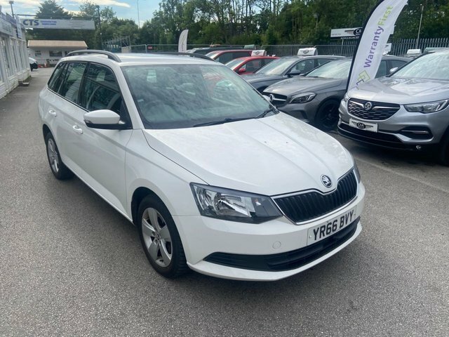Skoda Fabia 1.2 Tsi Se Estate Dsg Euro 6 S S 110 White
