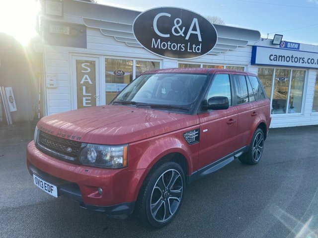 Land Rover Range Rover Sport 3.0 Sd V6 Hse Black Suv 4Wd Euro 5 Red #3