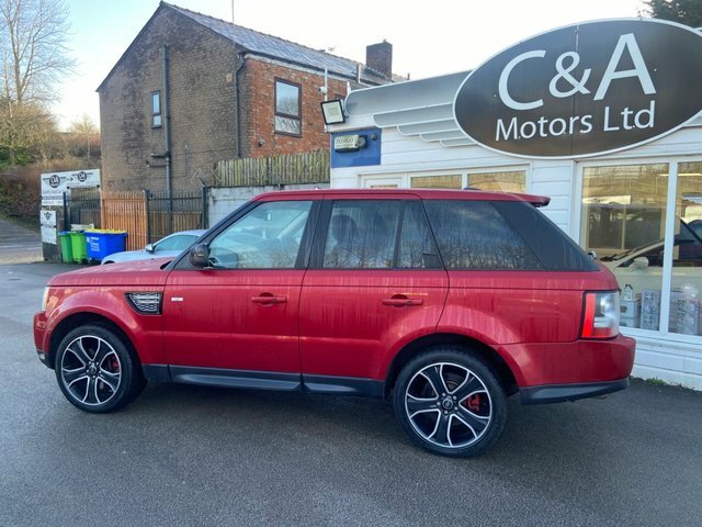 Land Rover Range Rover Sport 3.0 Sd V6 Hse Black Suv 4Wd Euro 5 Red #4