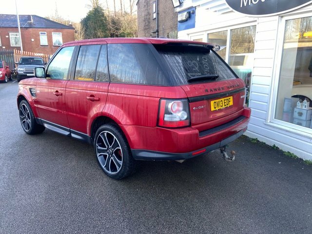 Land Rover Range Rover Sport 3.0 Sd V6 Hse Black Suv 4Wd Euro 5 Red #5