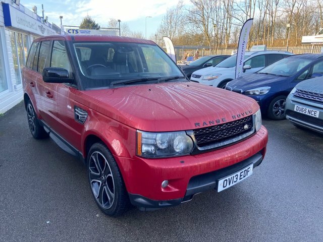 Land Rover Range Rover Sport 3.0 Sd V6 Hse Black Suv 4Wd Euro 5 Red