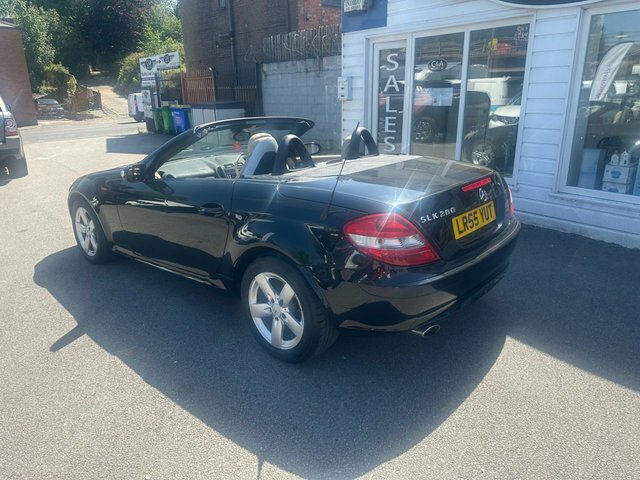 Mercedes-Benz SLK 3.0 Slk280 Convertible 7G-tronic 222 G Black #6