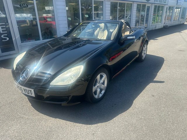 Mercedes-Benz SLK 3.0 Slk280 Convertible 7G-tronic 222 G Black #3