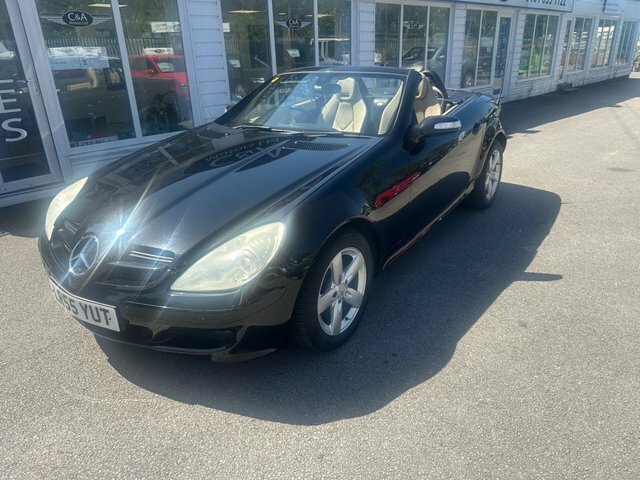 Mercedes-Benz SLK 3.0 Slk280 Convertible 7G-tronic 222 G Black #4