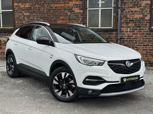 Vauxhall Grandland X 2021 1.2 Turbo Griffin Edition Suv DF21TZW White