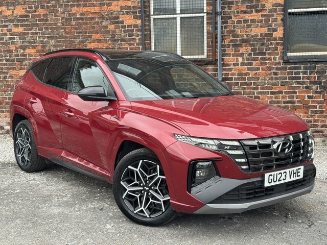 Hyundai Tucson 2023 1.6 H T-gdi N Line S Suv Hybrid Au Red