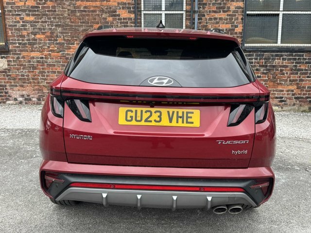 Hyundai Tucson 2023 1.6 H T-gdi N Line S Suv Hybrid Au Red #4