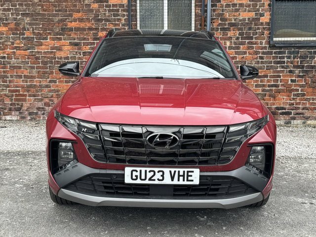 Hyundai Tucson 2023 1.6 H T-gdi N Line S Suv Hybrid Au Red #2