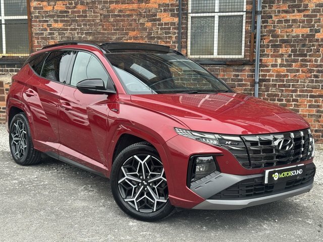 Hyundai Tucson 2023 1.6 H T-gdi N Line S Suv Hybrid Au Red