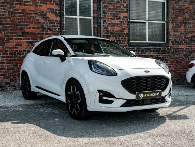 Ford Puma 2021 1.0T Ecoboost Mhev St-line X Suv PK21WRX White #3