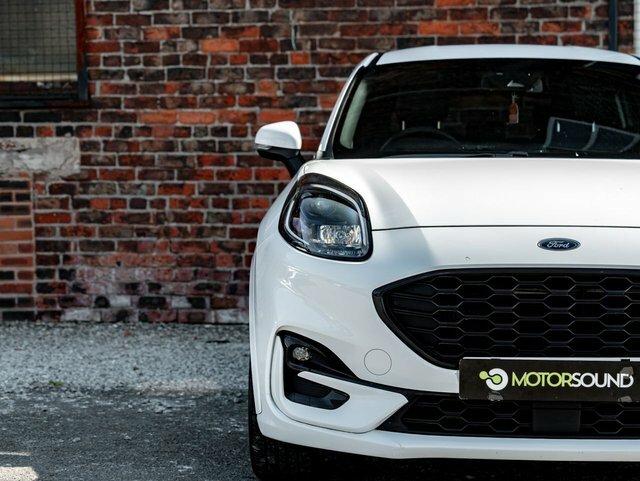 Ford Puma 2021 1.0T Ecoboost Mhev St-line X Suv PK21WRX White #5