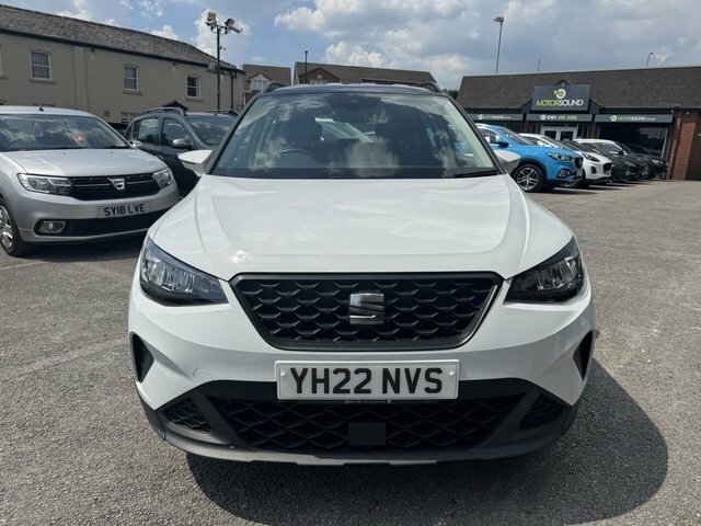 Seat Arona 2022 1.0 Tsi Evo Se Suv White #2