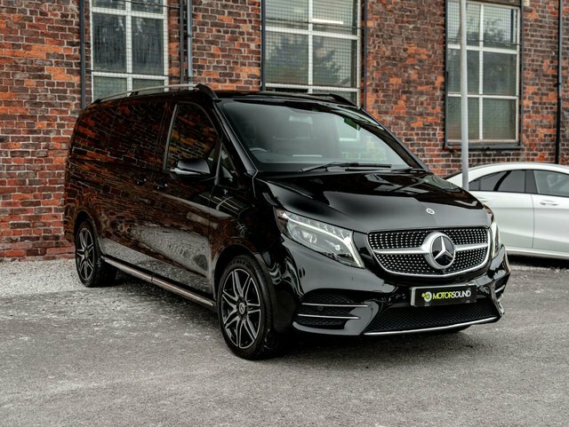 Mercedes-Benz V Class 2023 2.0 V220d Amg Line Mpv G-tronic E Black #3