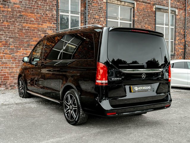 Mercedes-Benz V Class Mpv Black #26