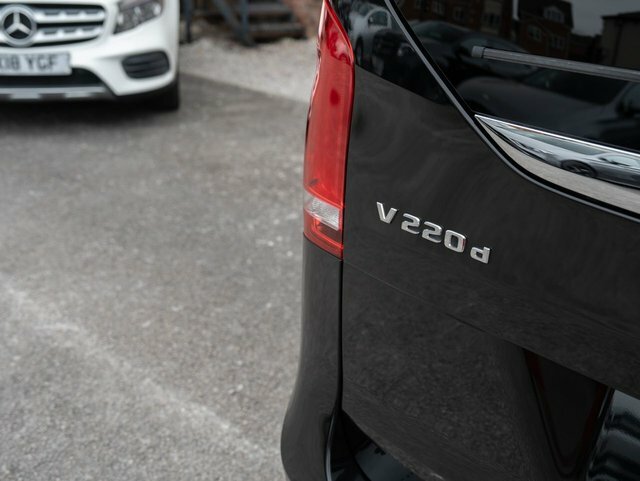 Mercedes-Benz V Class Mpv Black #28