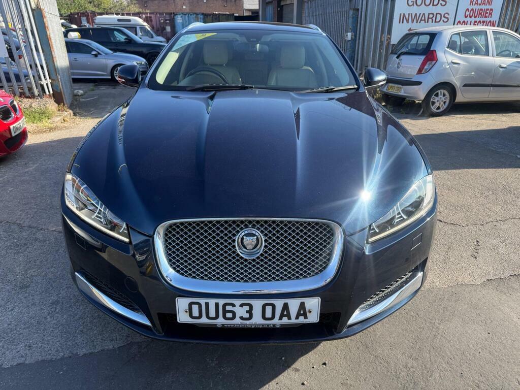 Jaguar XF 2.2D Luxury Sportbrake Euro 5 S S OU63OAA Blue #6