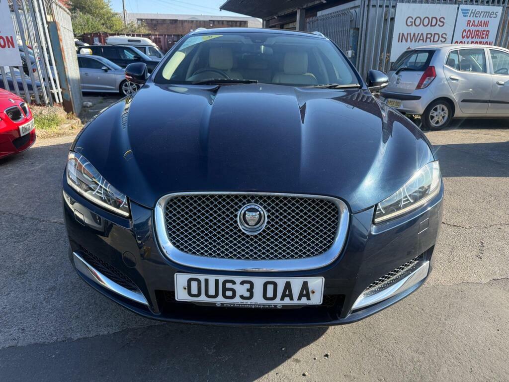 Jaguar XF 2.2D Luxury Sportbrake Euro 5 S S OU63OAA Blue #2