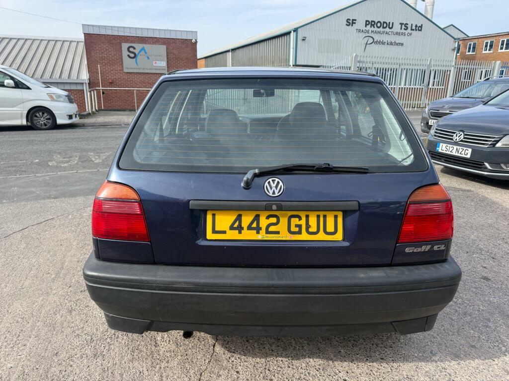 Volkswagen Golf Blue Blue #8