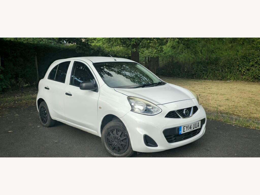 Nissan Micra 1.2 Visia Cvt Euro 5 White #5