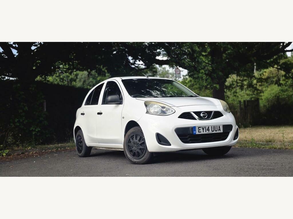 Nissan Micra 1.2 Visia Cvt Euro 5 White #6