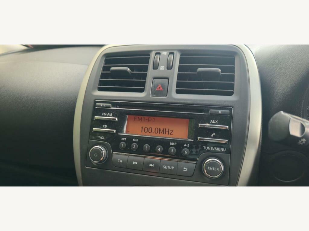 Nissan Micra Hatchback Red #14
