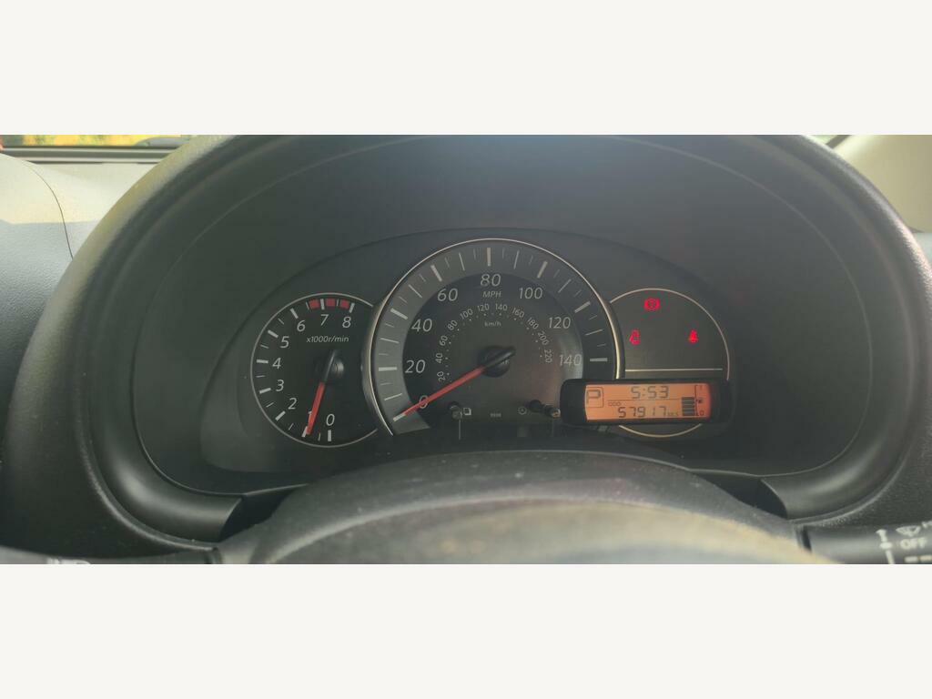 Nissan Micra Hatchback Red #16
