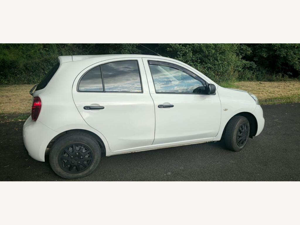 Nissan Micra Hatchback Red #8