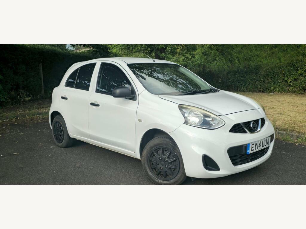 Nissan Micra 1.2 Visia Cvt Euro 5 White