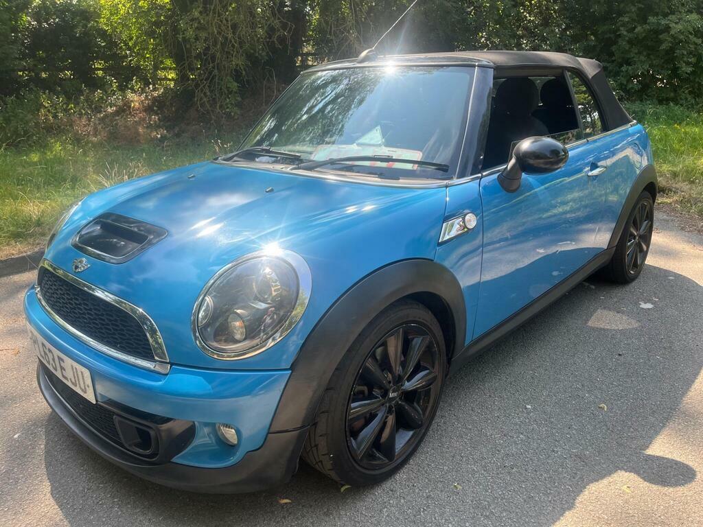 Mini Convertible 1.6 Cooper S Euro 5 S S Blue #3