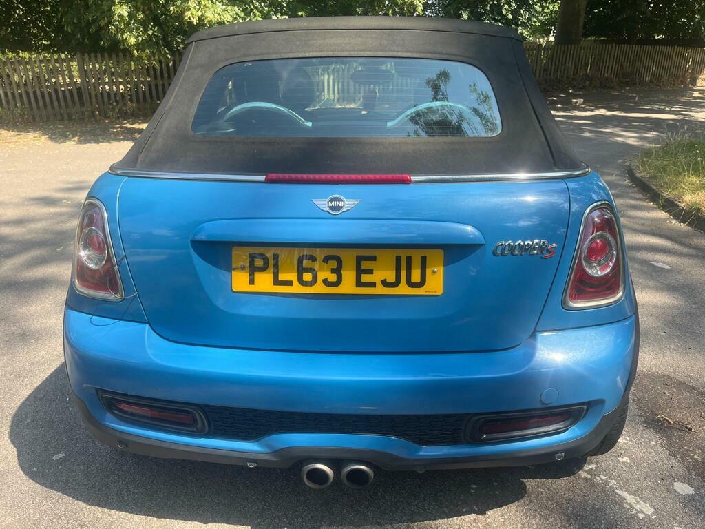 Mini Convertible 1.6 Cooper S Euro 5 S S Blue #5