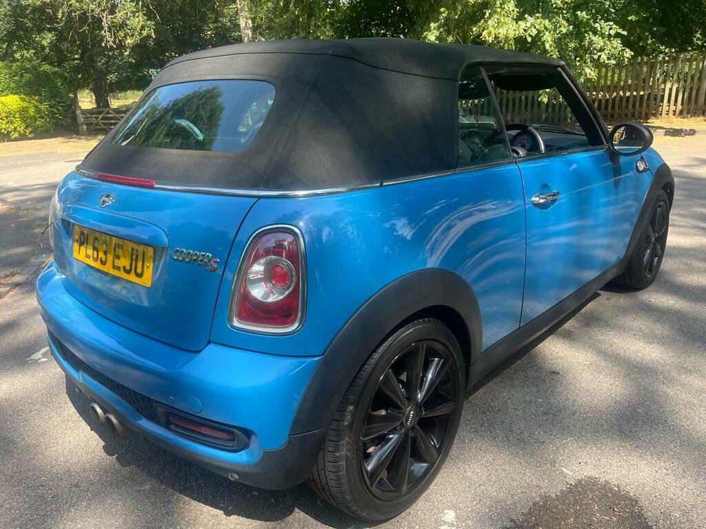 Mini Convertible 1.6 Cooper S Euro 5 S S Blue #6