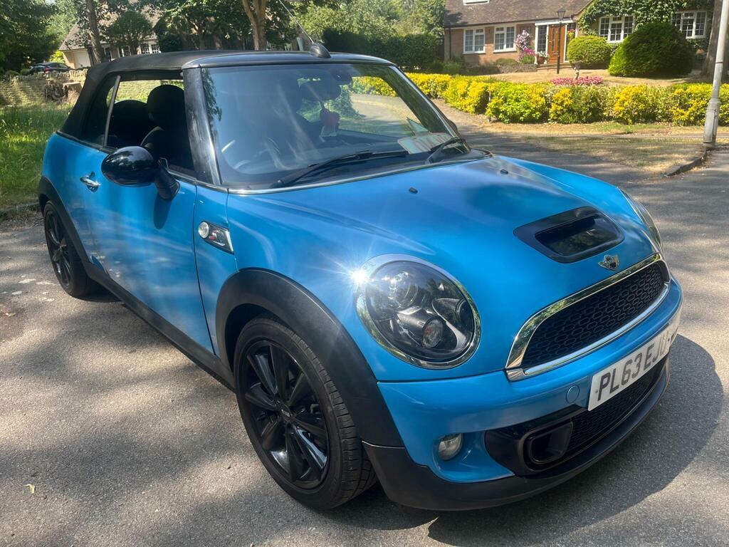 Mini Convertible 1.6 Cooper S Euro 5 S S Blue