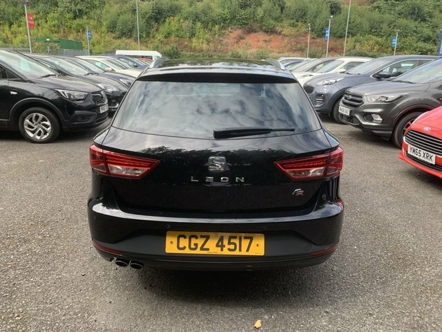 Seat Leon 2.0 Tdi Fr Sport Tourer Euro 6 Black #6