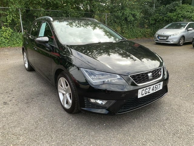 Seat Leon 2.0 Tdi Fr Sport Tourer Euro 6 Black