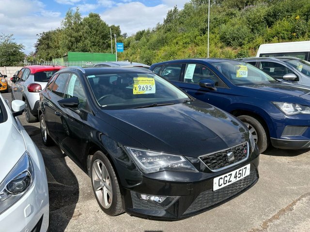 Seat Leon 2.0 Tdi Fr Sport Tourer Euro 6 Black