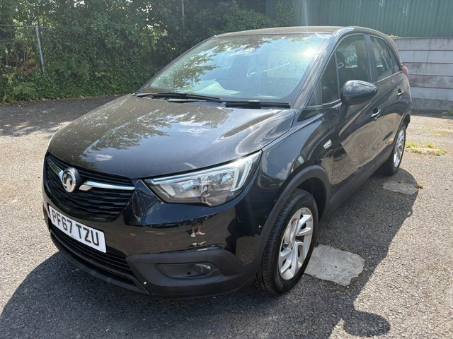 Vauxhall Crossland X 1.2 Turbo Ecotec Se Suv Euro 6 PF67TZU Black #3