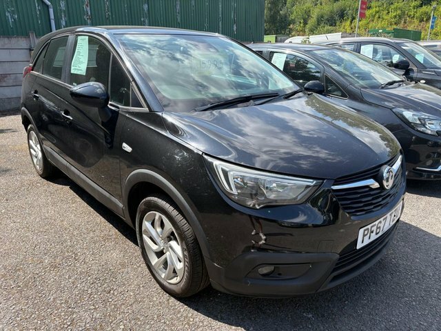 Vauxhall Crossland X 1.2 Turbo Ecotec Se Suv Euro 6 Black