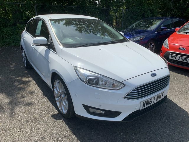 Ford Focus 1.5 Tdci Titanium X Hatchback Eu White