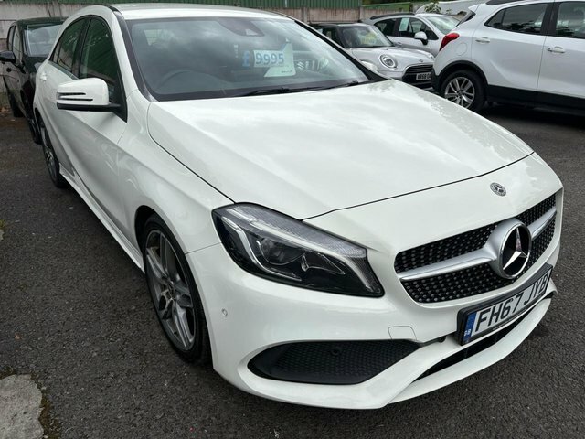 Mercedes-Benz A Class 1.6 A180 Amg Line Premium Hatchback M White