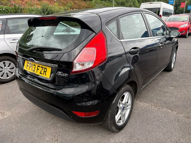 Ford Fiesta 1.0 Zetec Hatchback Euro 5 S S Black #5