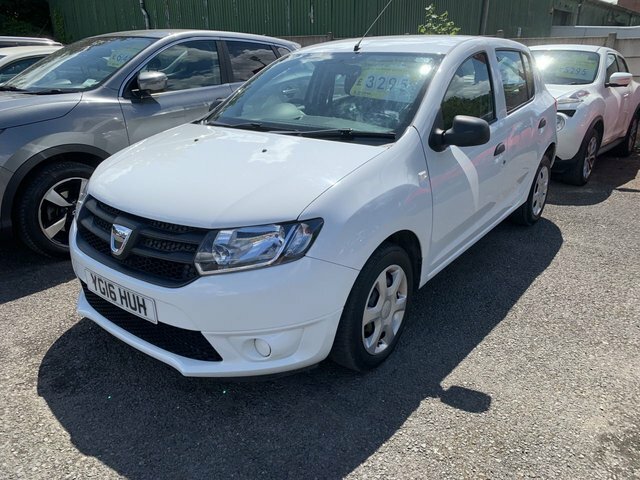 Dacia Sandero 2016 0.9 Tce Ambiance Hatchback White #3